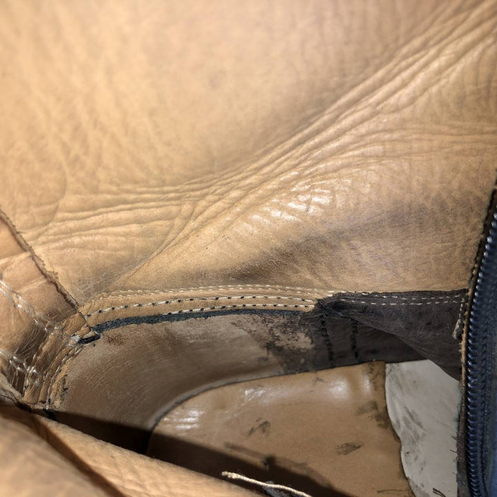 Konigs Side-Zip Jockey Riding Boots, Size 6, Women's, Size 9.6" (saa014427) Women's 24.5cm unclear black type Vintage Second Hand