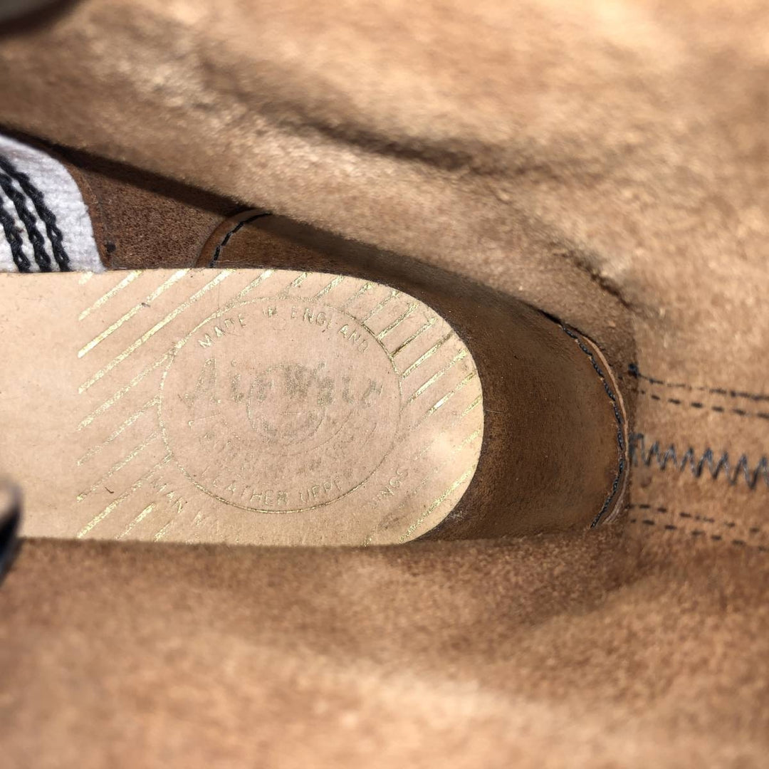 Dr. Martens 8-hole boots made in the UK Women's 25.0cm unclear black type Vintage Second Hand