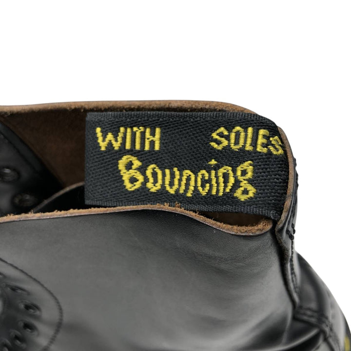 Dr. Martens 8-hole boots made in the UK Women's 25.0cm unclear black type Vintage Second Hand