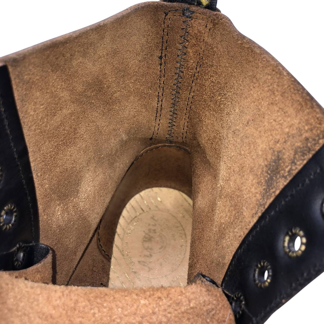 Dr. Martens 8-hole boots made in the UK Women's 25.0cm unclear black type Vintage Second Hand