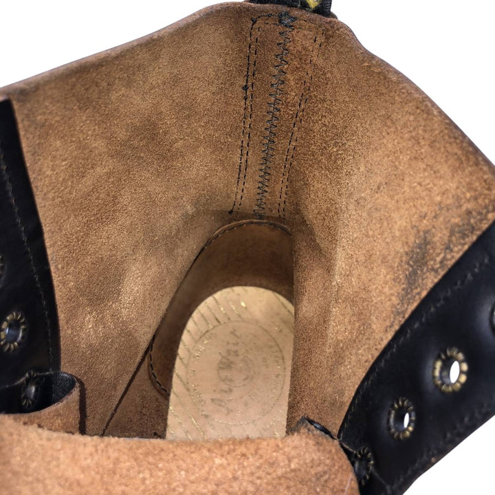 Dr. Martens 8-hole boots made in the UK Women's 25.0cm unclear black type Vintage Second Hand