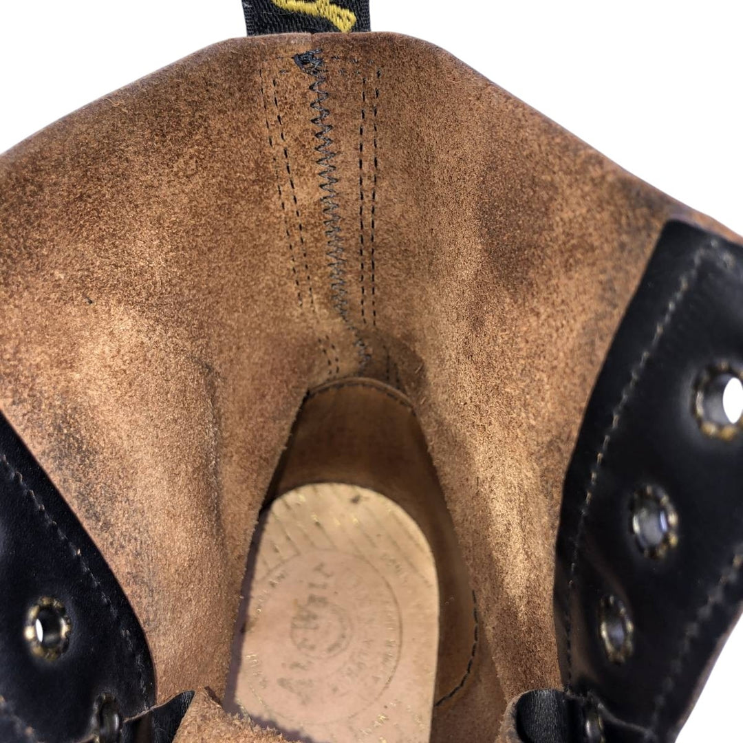 Dr. Martens 8-hole boots made in the UK Women's 25.0cm unclear black type Vintage Second Hand