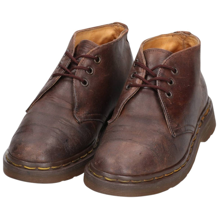Dr. Martens 3-hole shoes made in the UK 4 Women's 23.0cm unclear brown type Vintage Second Hand