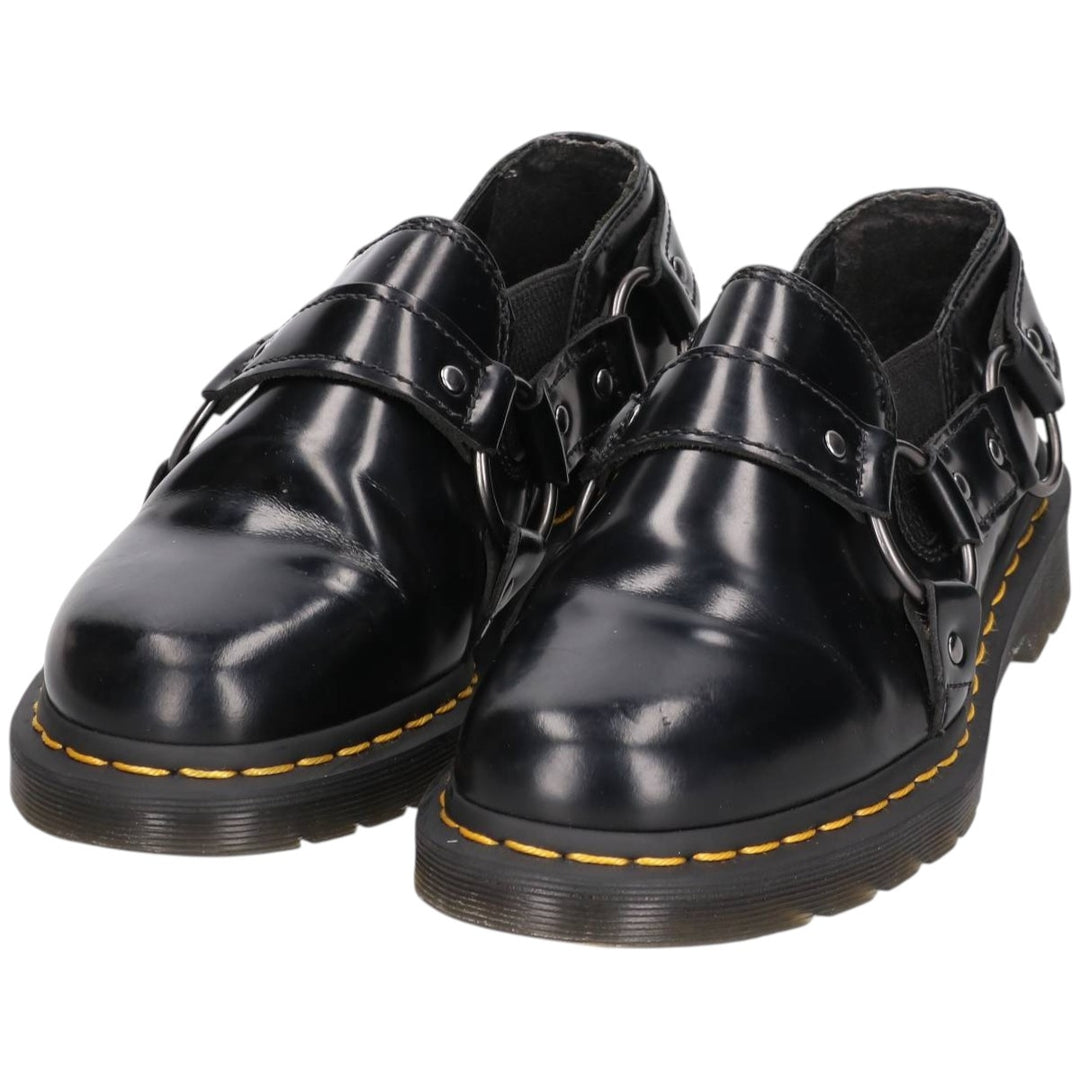 Dr. Martens GILBEY Harness Side Gore Shoes Made in Thailand Size 5 Women's 24.0cm unclear black type Vintage Second Hand