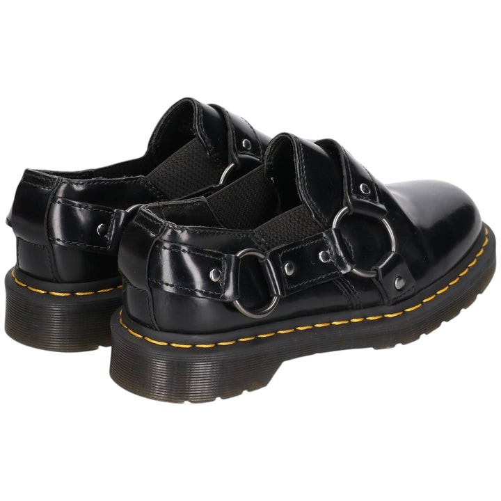 Dr. Martens GILBEY Harness Side Gore Shoes Made in Thailand Size 5 Women's 24.0cm unclear black type Vintage Second Hand
