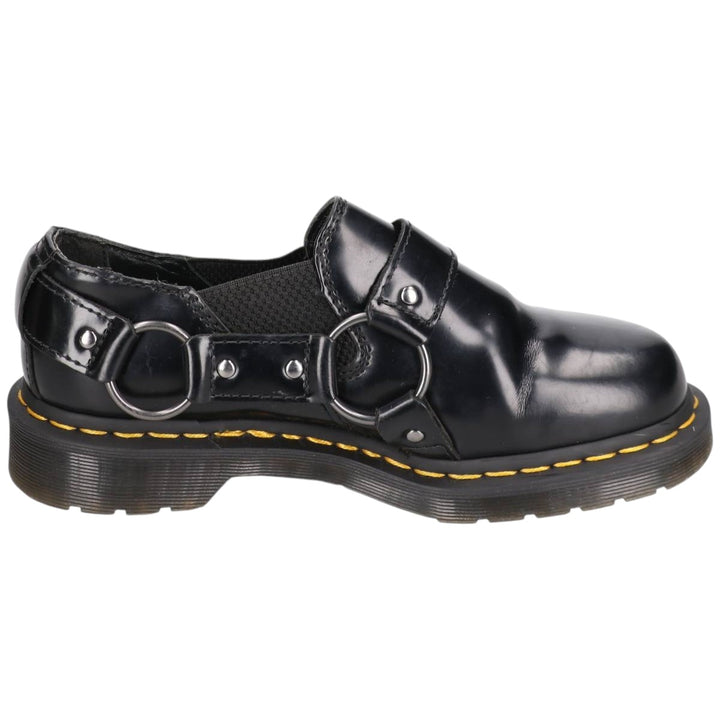 Dr. Martens GILBEY Harness Side Gore Shoes Made in Thailand Size 5 Women's 24.0cm unclear black type Vintage Second Hand