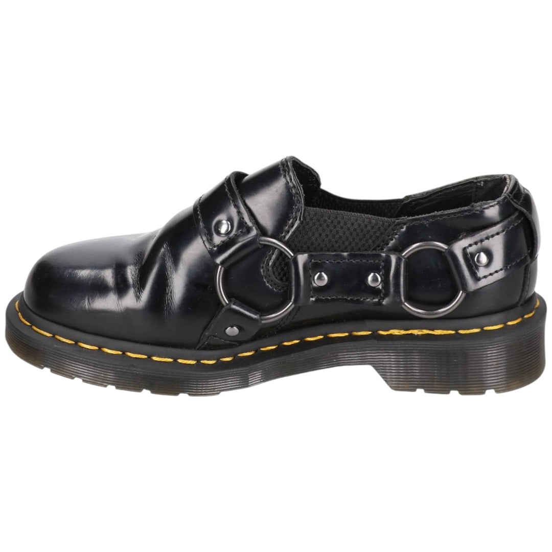 Dr. Martens GILBEY Harness Side Gore Shoes Made in Thailand Size 5 Women's 24.0cm unclear black type Vintage Second Hand