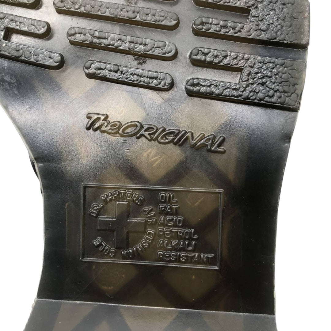 Dr. Martens GILBEY Harness Side Gore Shoes Made in Thailand Size 5 Women's 24.0cm unclear black type Vintage Second Hand