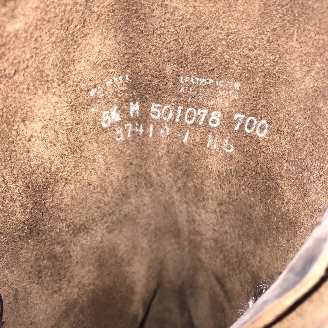 FRYE Square Toe Roper Boots, 8 1/2M, Men's, 10.4" (equivalent) /saa014431 Men's 26.5cm genuine leather brown type Vintage Second Hand