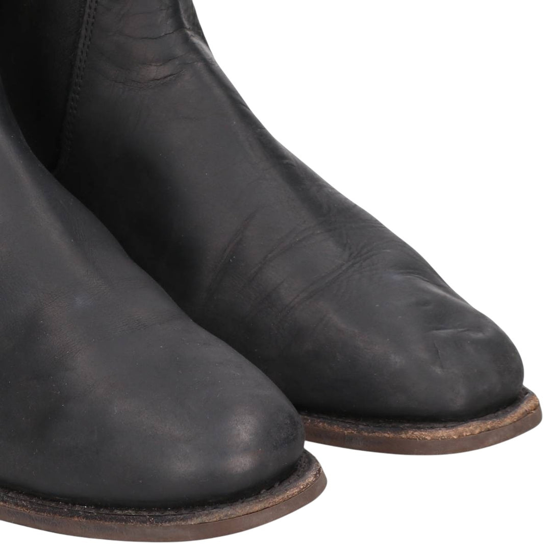 Blundstone side gore boots Men's 26.0cm genuine leather black type Vintage Second Hand