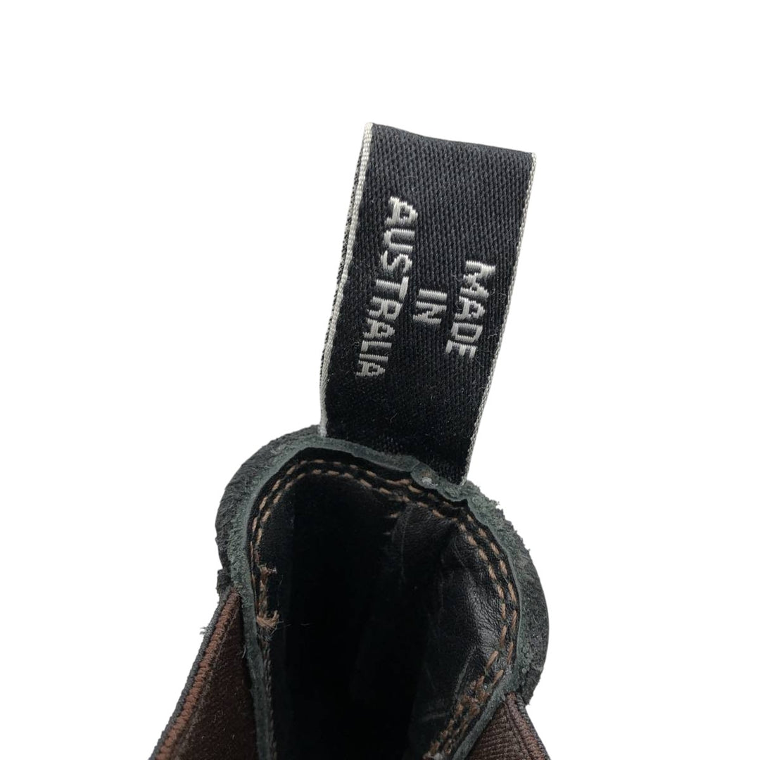 Blundstone side gore boots Men's 26.0cm genuine leather black type Vintage Second Hand