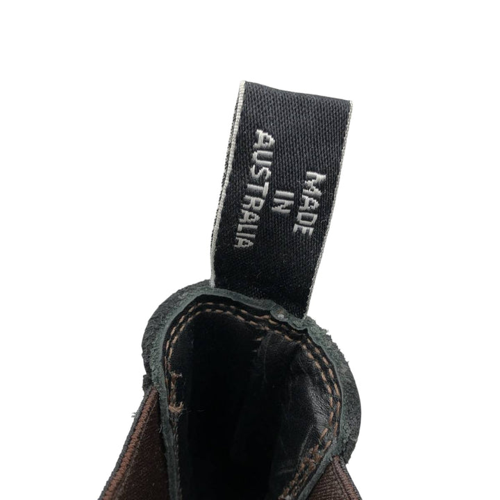 Blundstone side gore boots Men's 26.0cm genuine leather black type Vintage Second Hand