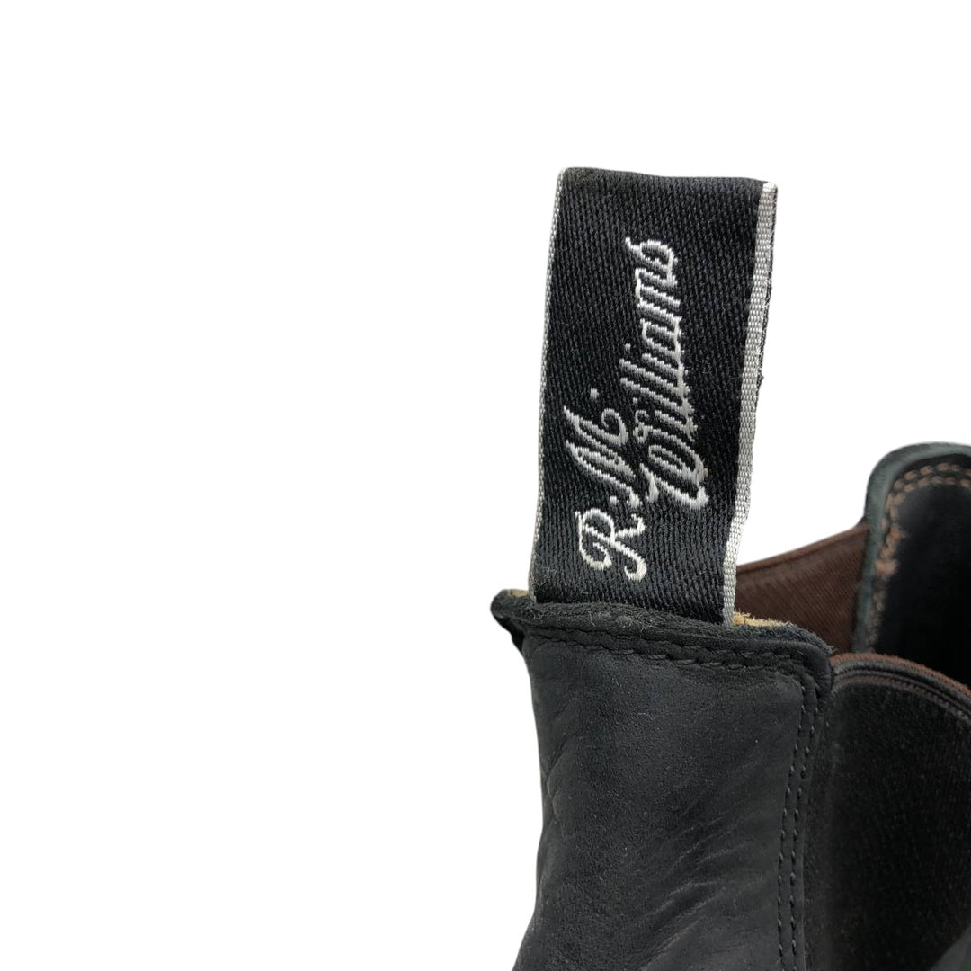 Blundstone side gore boots Men's 26.0cm genuine leather black type Vintage Second Hand