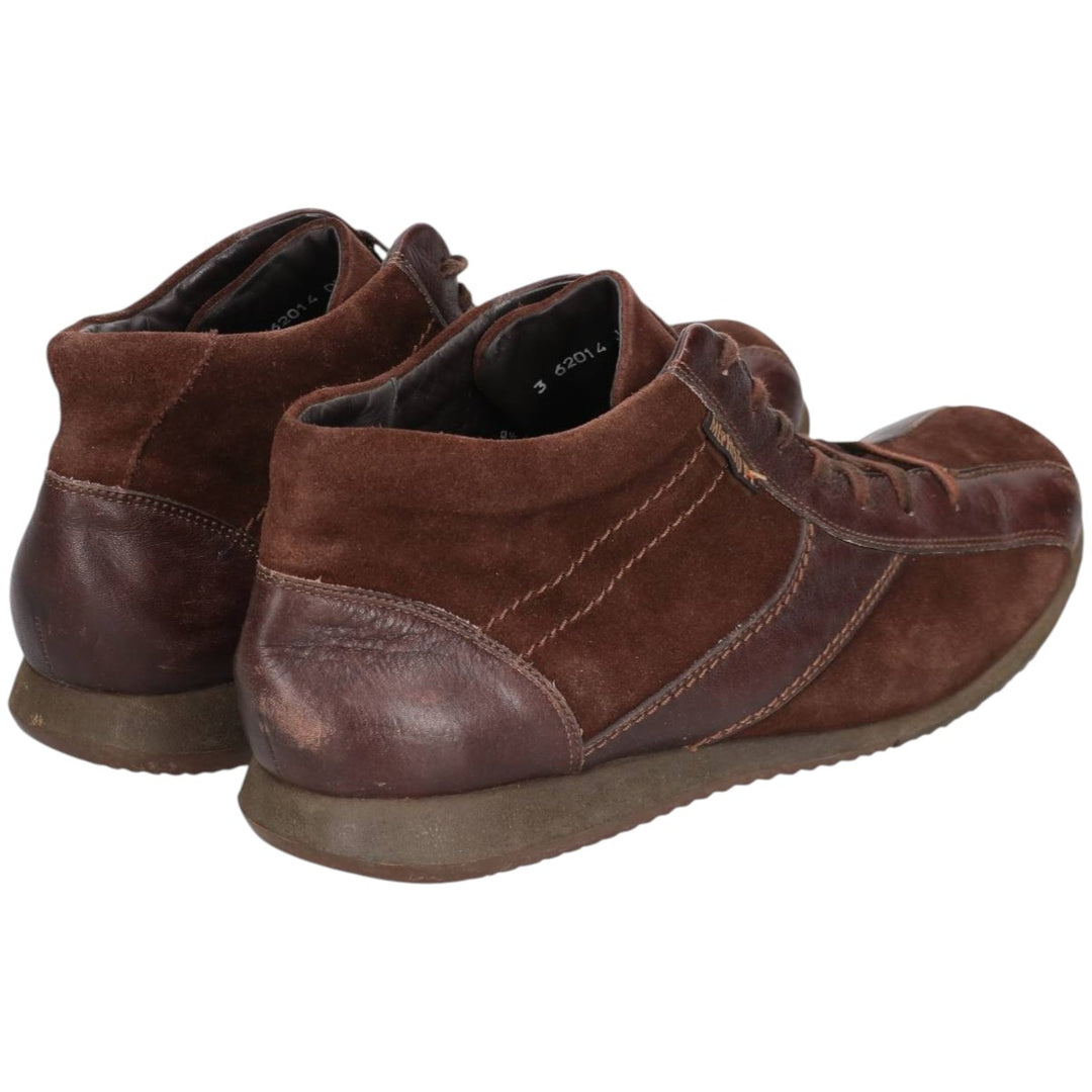 MEPHISTO Suede Leather Boots 10 Men's 28.0cm genuine leather brown type Vintage Second Hand