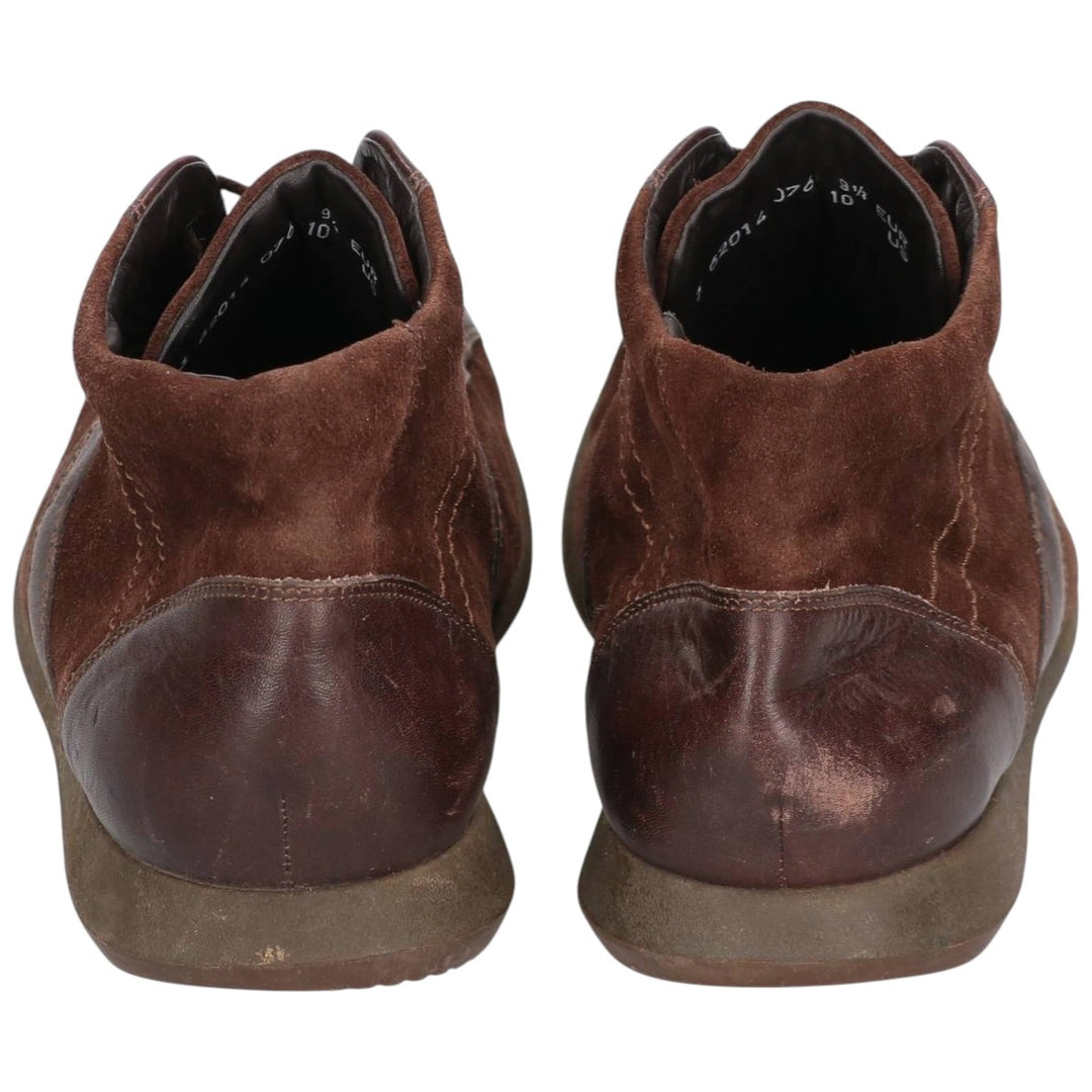 MEPHISTO Suede Leather Boots 10 Men's 28.0cm genuine leather brown type Vintage Second Hand