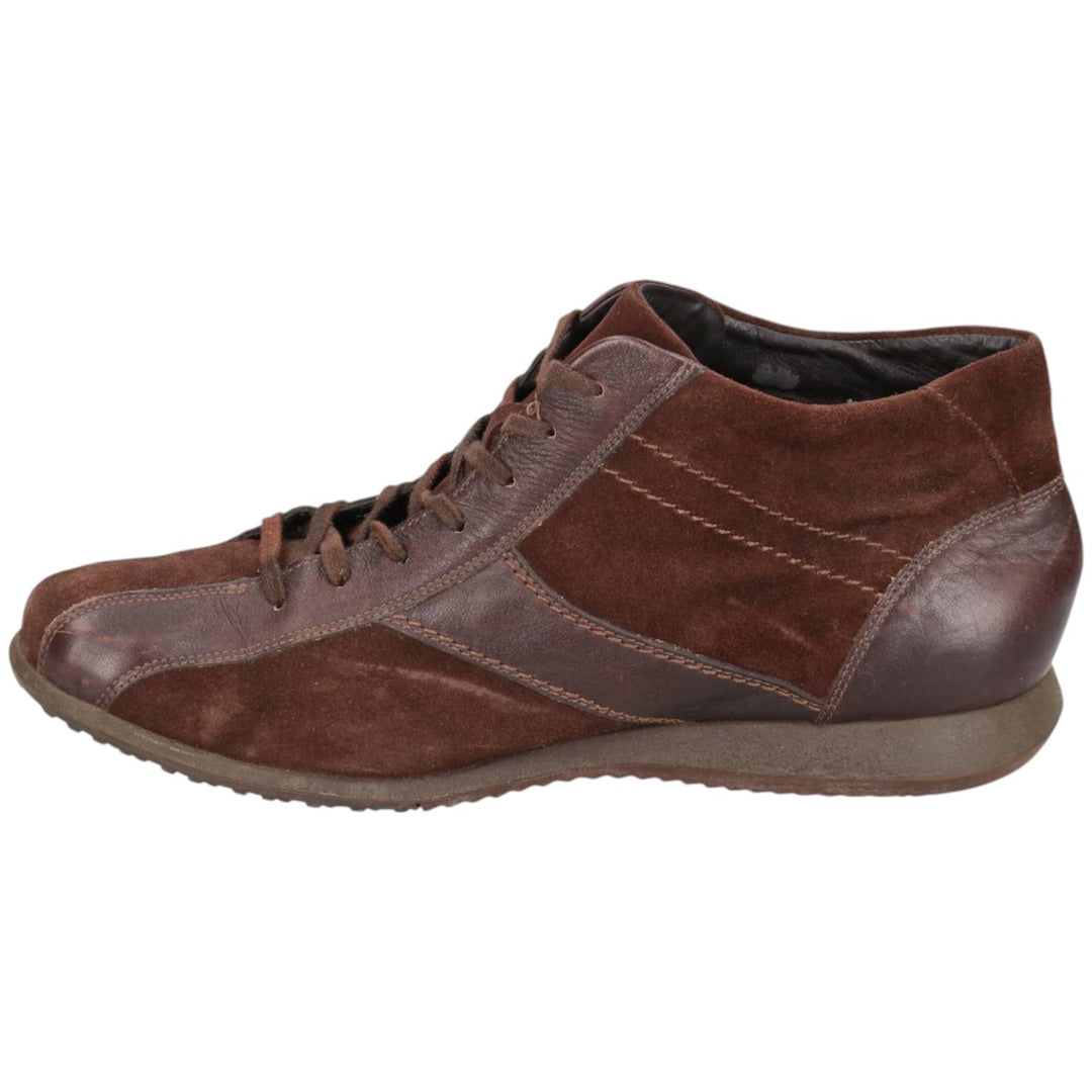 MEPHISTO Suede Leather Boots 10 Men's 28.0cm genuine leather brown type Vintage Second Hand