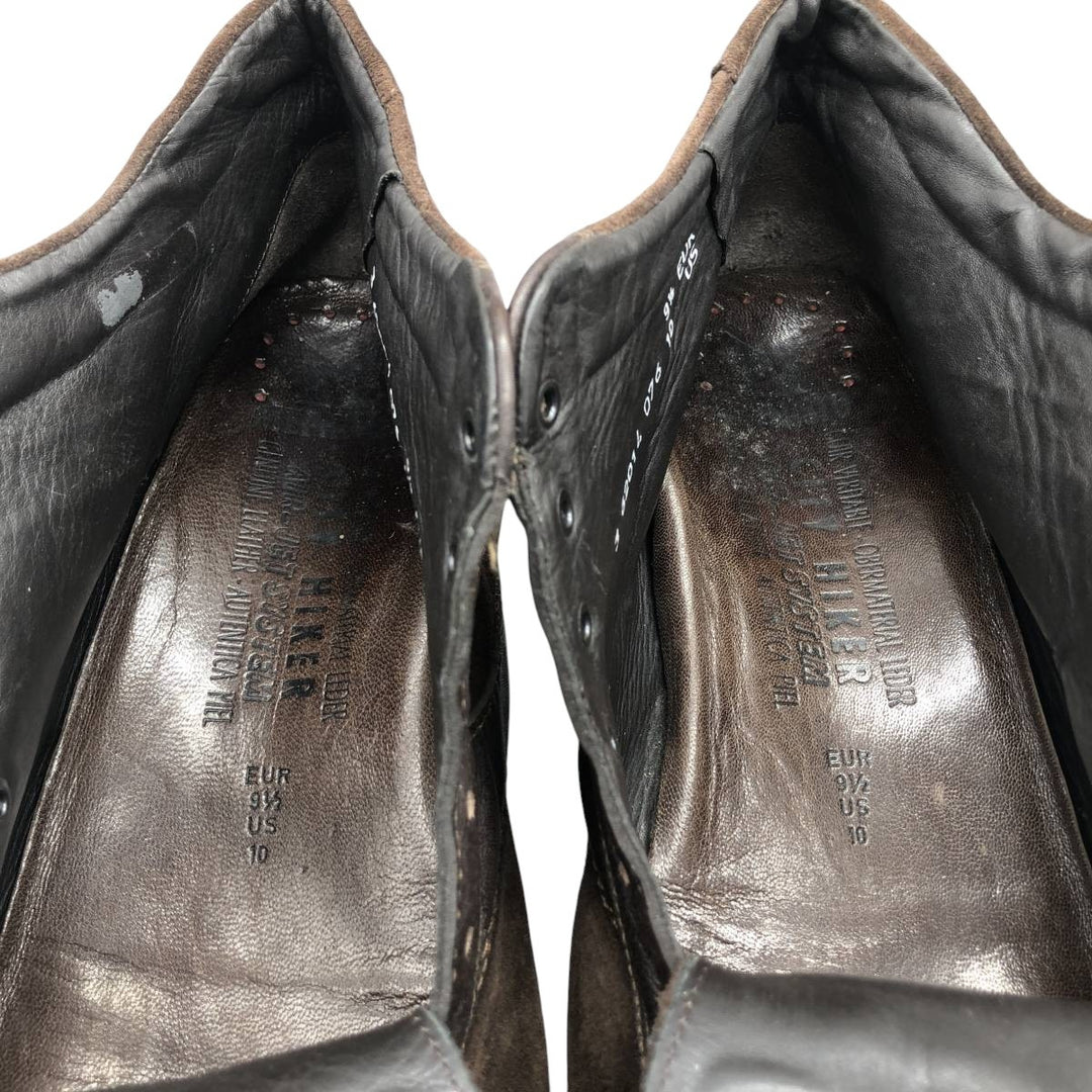 MEPHISTO Suede Leather Boots 10 Men's 28.0cm genuine leather brown type Vintage Second Hand