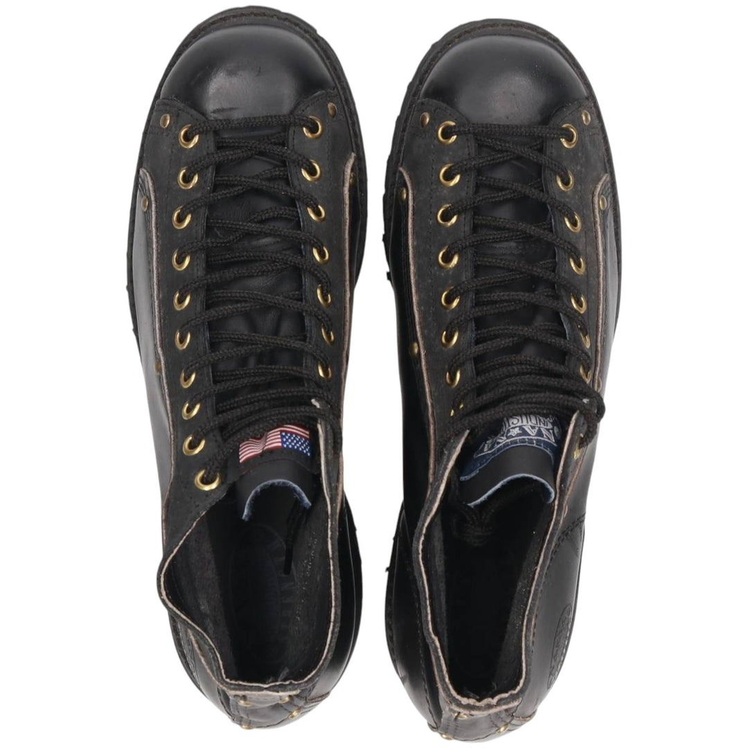 NANA INDUSTRIAL STRENGTH Steel Toe Monkey Boots, Made in USA, Size 9 Men's 27.0cm genuine leather black type Vintage Second Hand