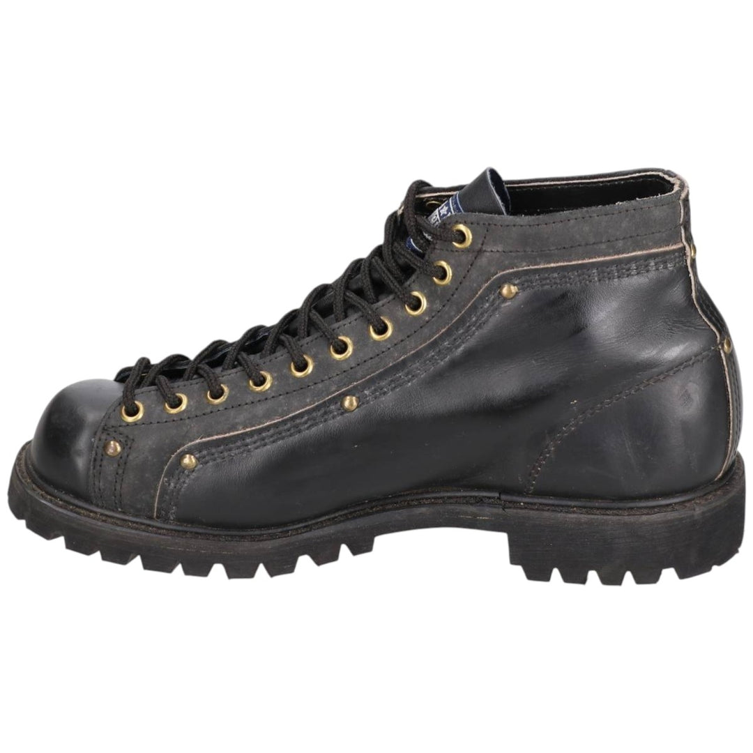 NANA INDUSTRIAL STRENGTH Steel Toe Monkey Boots, Made in USA, Size 9 Men's 27.0cm genuine leather black type Vintage Second Hand