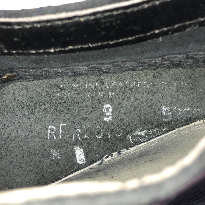 NANA INDUSTRIAL STRENGTH Steel Toe Monkey Boots, Made in USA, Size 9 Men's 27.0cm genuine leather black type Vintage Second Hand