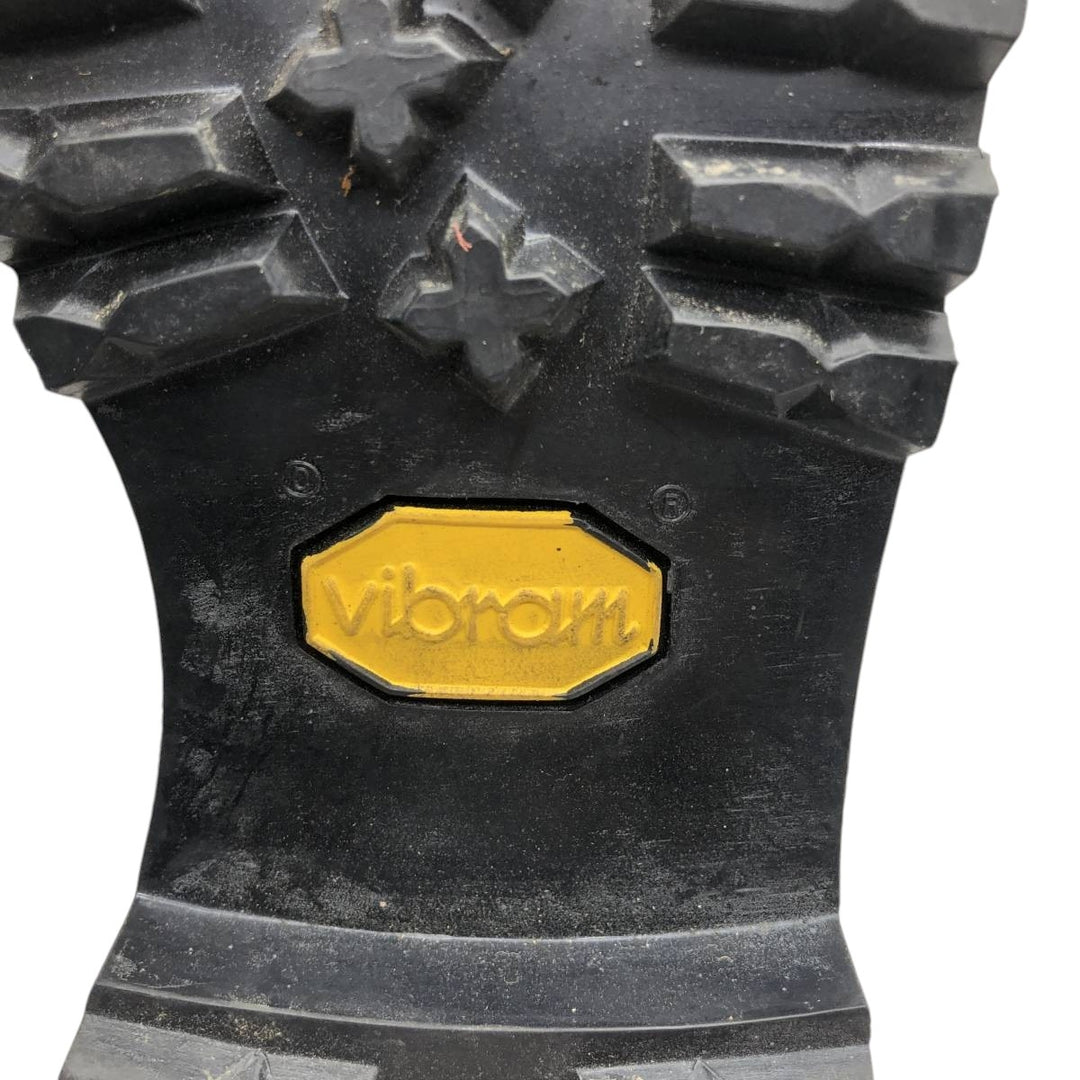 NANA INDUSTRIAL STRENGTH Steel Toe Monkey Boots, Made in USA, Size 9 Men's 27.0cm genuine leather black type Vintage Second Hand