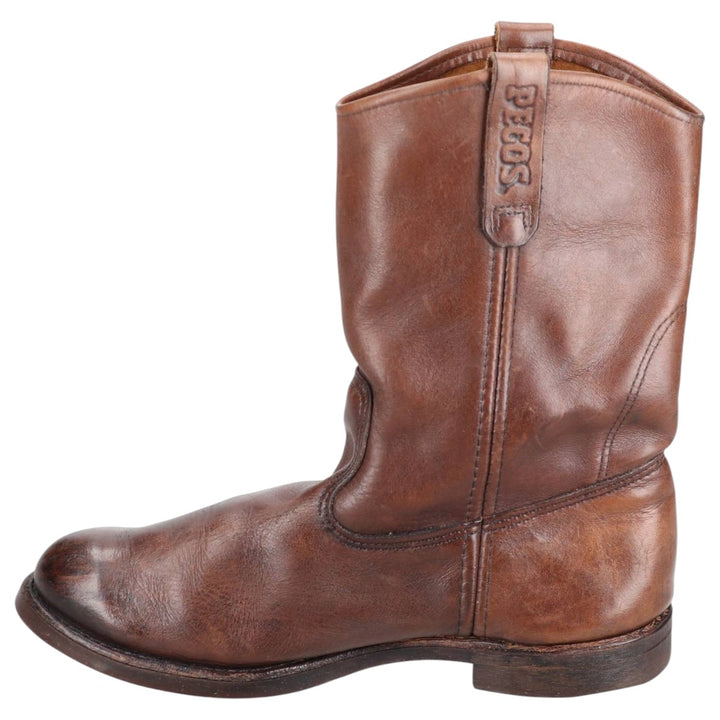 Red Wing 1178 Pecos Boots, Made in USA, Size 10 1/2 E Men's 28.5cm genuine leather brown type Vintage Second Hand