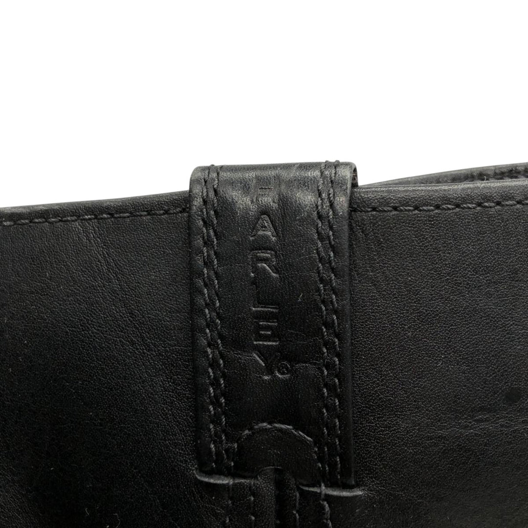 Harley-Davidson Men's Square Toe Ring Boots, Size 10.6" (saa014439) Men's 27.0cm genuine leather black type Vintage Second Hand