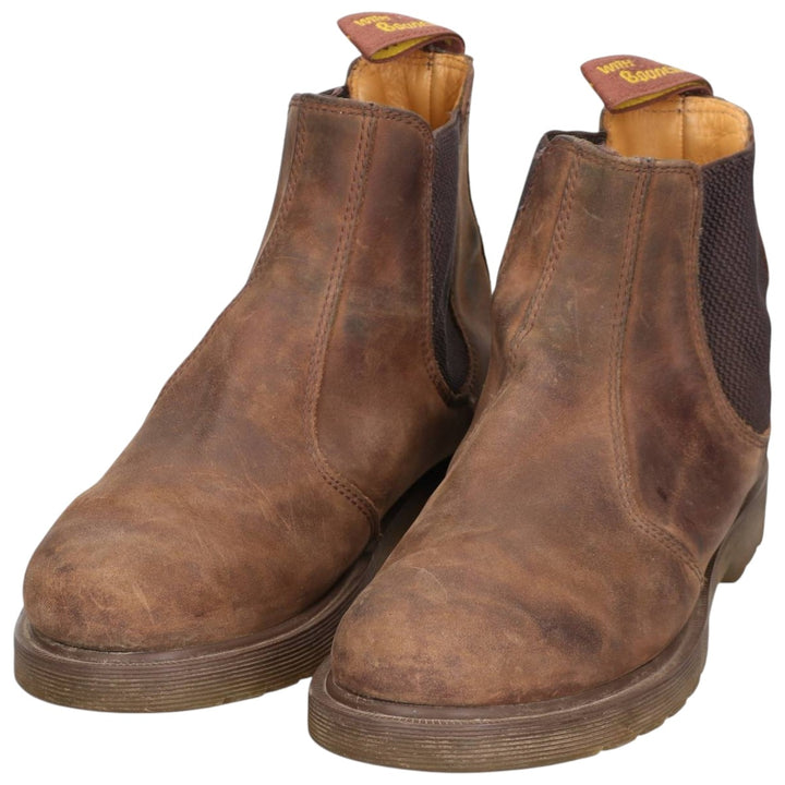 Dr. Martens 2976 Chelsea Boots with Side Gore, Size 8 Men's 27.0cm genuine leather brown type Vintage Second Hand