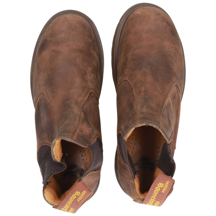 Dr. Martens 2976 Chelsea Boots with Side Gore, Size 8 Men's 27.0cm genuine leather brown type Vintage Second Hand