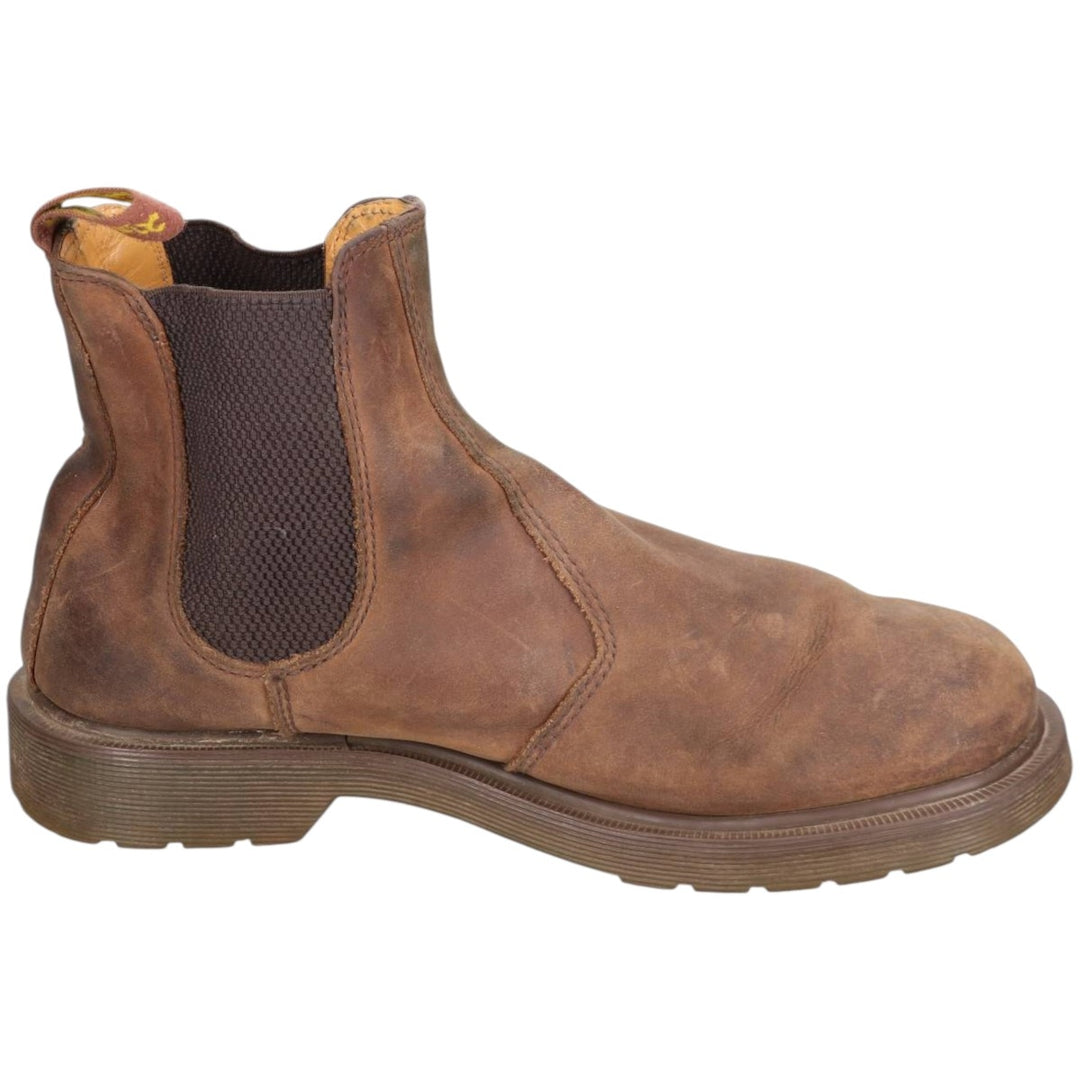 Dr. Martens 2976 Chelsea Boots with Side Gore, Size 8 Men's 27.0cm genuine leather brown type Vintage Second Hand