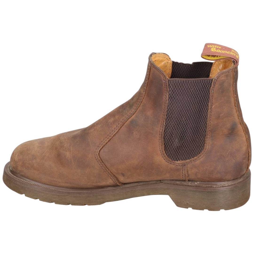 Dr. Martens 2976 Chelsea Boots with Side Gore, Size 8 Men's 27.0cm genuine leather brown type Vintage Second Hand