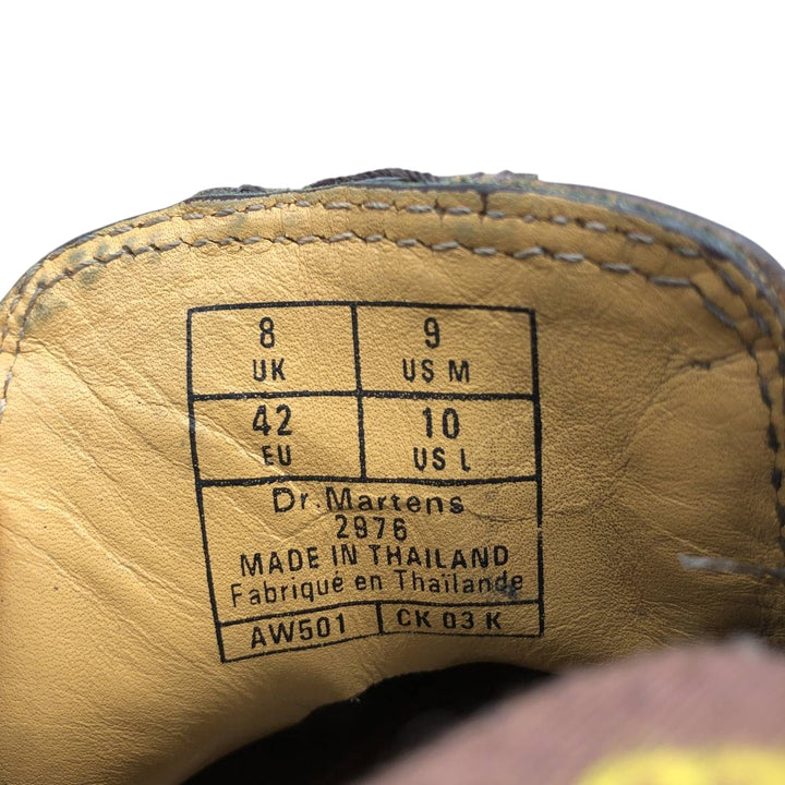 Dr. Martens 2976 Chelsea Boots with Side Gore, Size 8 Men's 27.0cm genuine leather brown type Vintage Second Hand