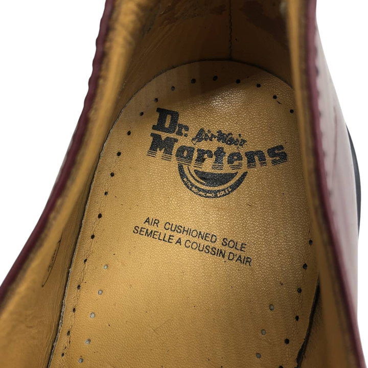 Dr. Martens 1461/59 3-Eye Shoes, Size 8 Men's 27.0cm genuine leather wine-red Vintage Second Hand