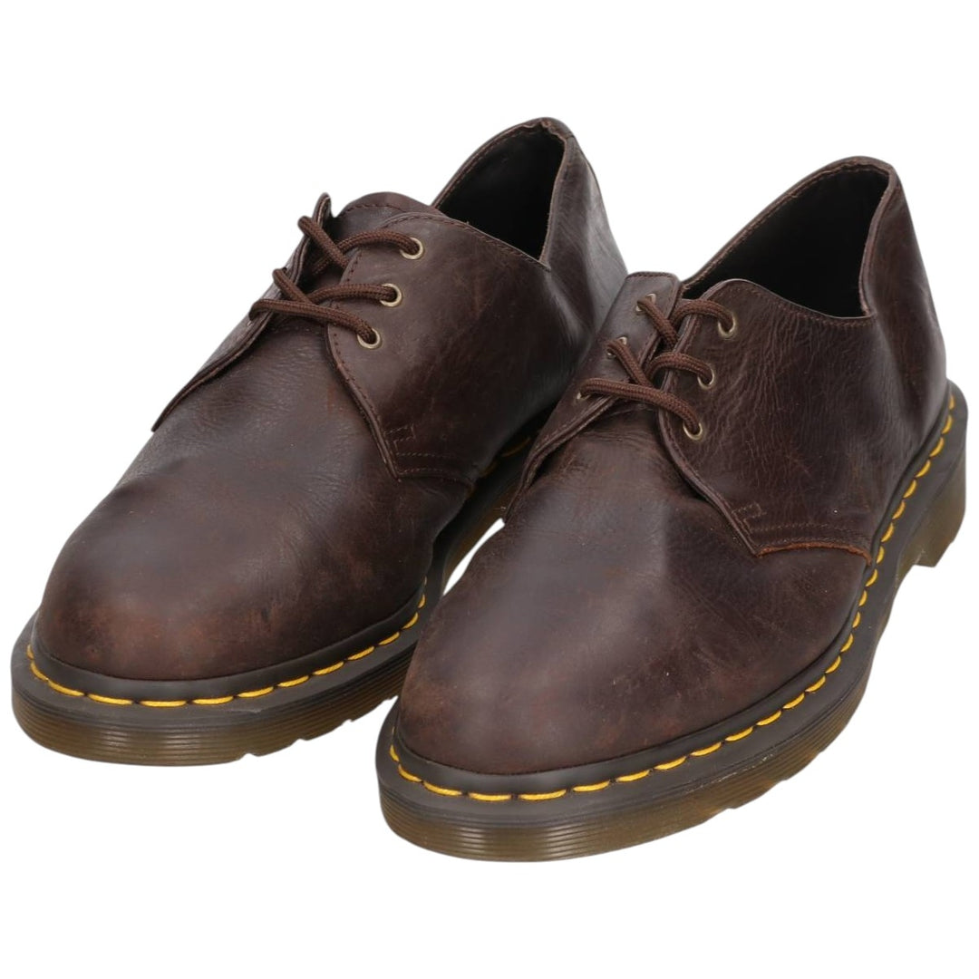Dr. Martens 1461 3-Eye Shoes 9 Men's 28.0cm genuine leather brown type Vintage Second Hand
