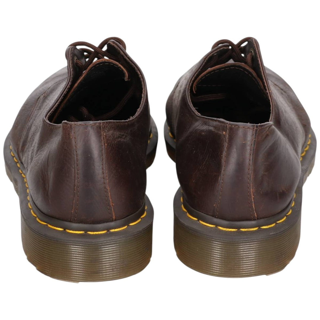 Dr. Martens 1461 3-Eye Shoes 9 Men's 28.0cm genuine leather brown type Vintage Second Hand