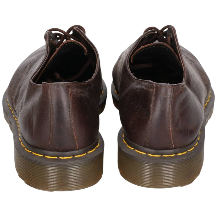 Dr. Martens 1461 3-Eye Shoes 9 Men's 28.0cm genuine leather brown type Vintage Second Hand