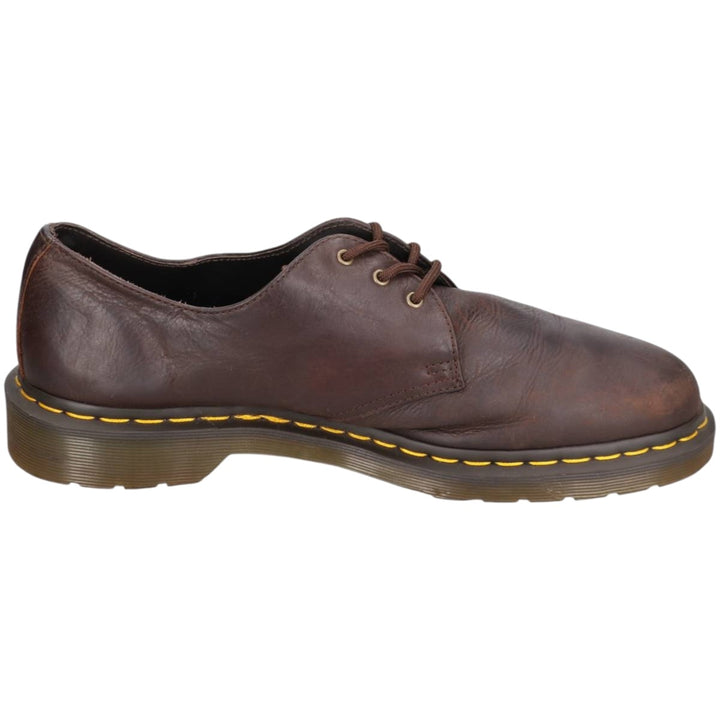 Dr. Martens 1461 3-Eye Shoes 9 Men's 28.0cm genuine leather brown type Vintage Second Hand