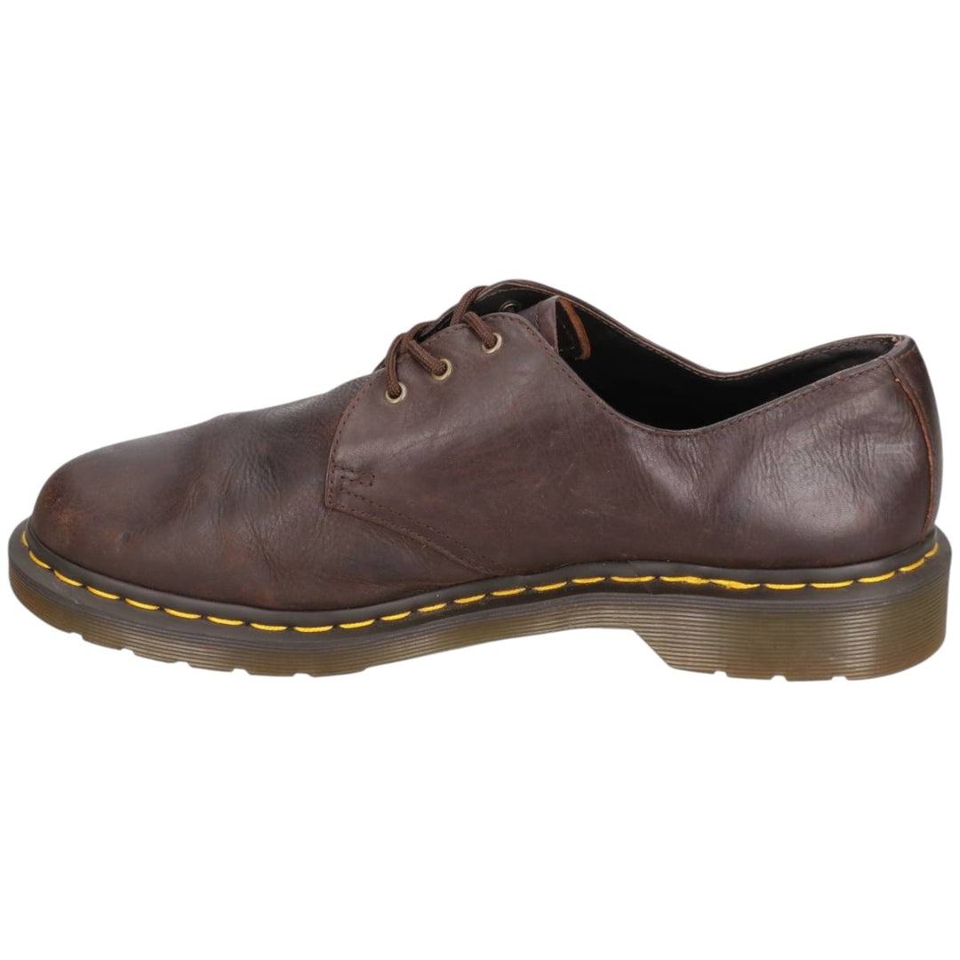 Dr. Martens 1461 3-Eye Shoes 9 Men's 28.0cm genuine leather brown type Vintage Second Hand