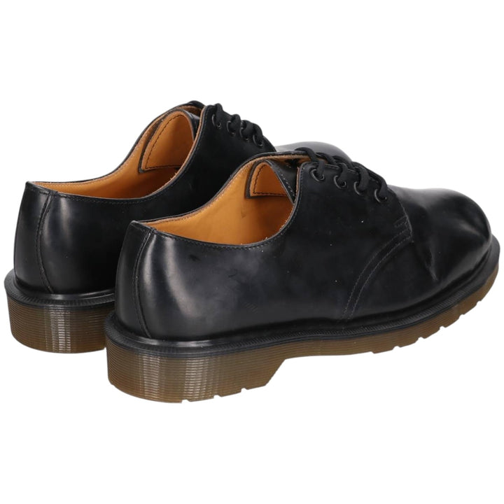 Dr. Martens THE ORIGINAL 3-Eye Shoes, Made in England, Size 7 Men's 26.0cm genuine leather black type Vintage Second Hand