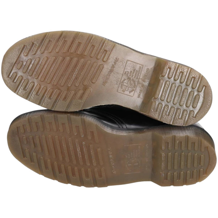 Dr. Martens THE ORIGINAL 3-Eye Shoes, Made in England, Size 7 Men's 26.0cm genuine leather black type Vintage Second Hand