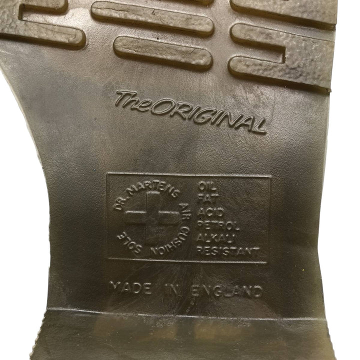 Dr. Martens THE ORIGINAL 3-Eye Shoes, Made in England, Size 7 Men's 26.0cm genuine leather black type Vintage Second Hand