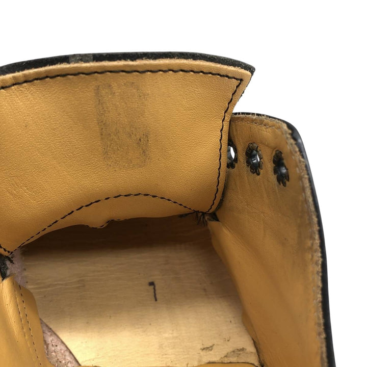 Dr. Martens THE ORIGINAL 3-Eye Shoes, Made in England, Size 7 Men's 26.0cm genuine leather black type Vintage Second Hand