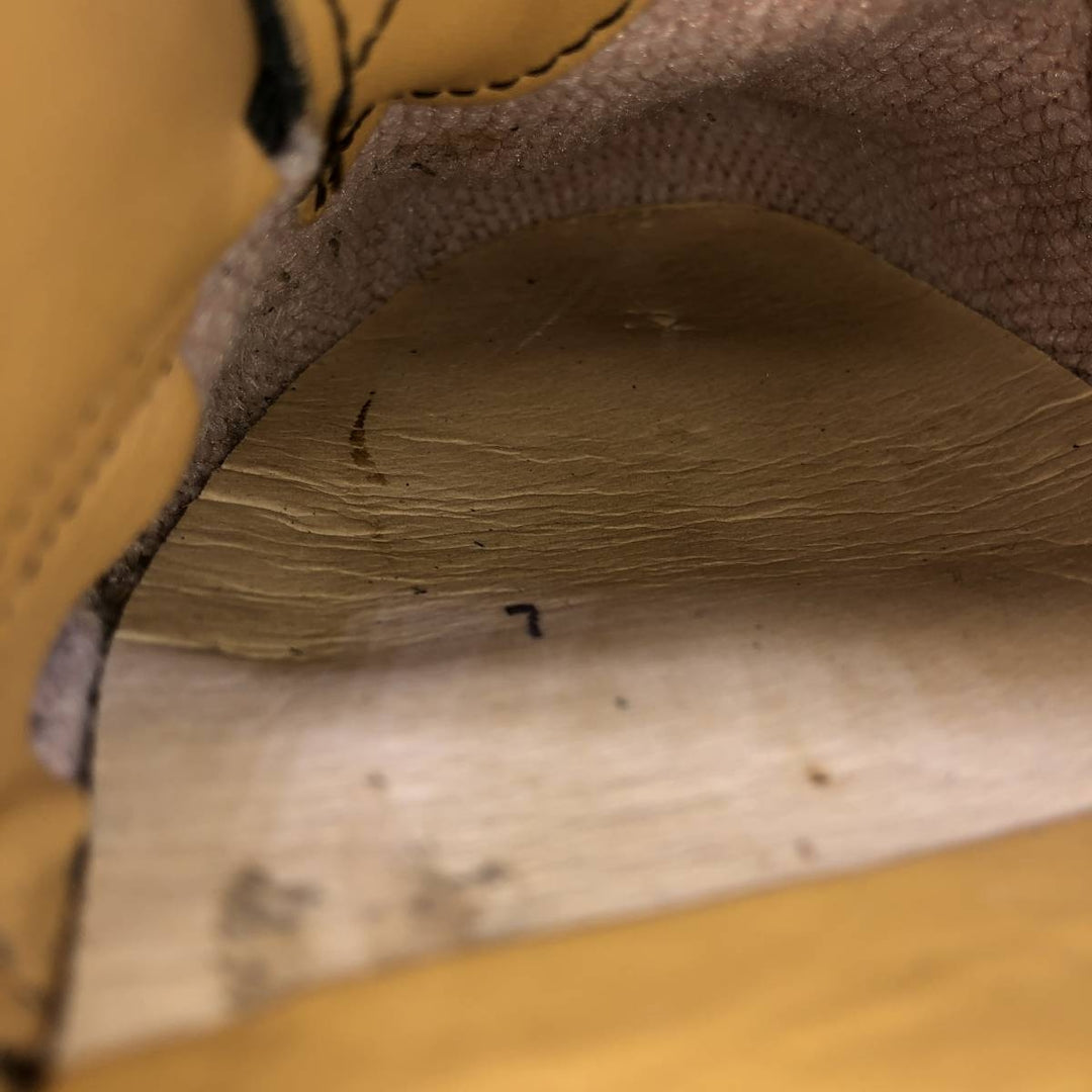 Dr. Martens THE ORIGINAL 3-Eye Shoes, Made in England, Size 7 Men's 26.0cm genuine leather black type Vintage Second Hand