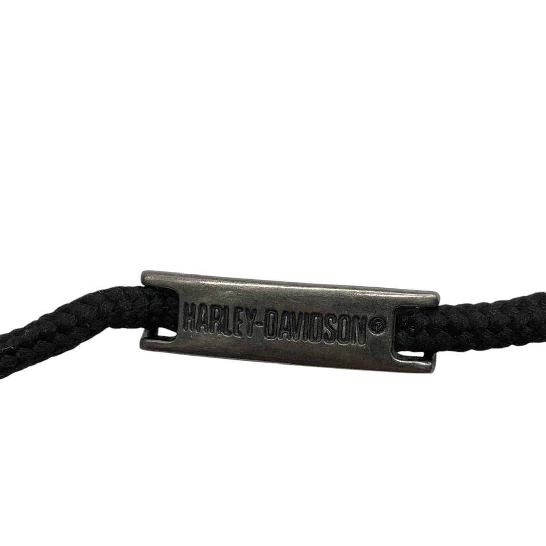 Harley-Davidson Belted Motorcycle Boots, Size 10 1/2 Men's 28.5cm genuine leather black type Vintage Second Hand