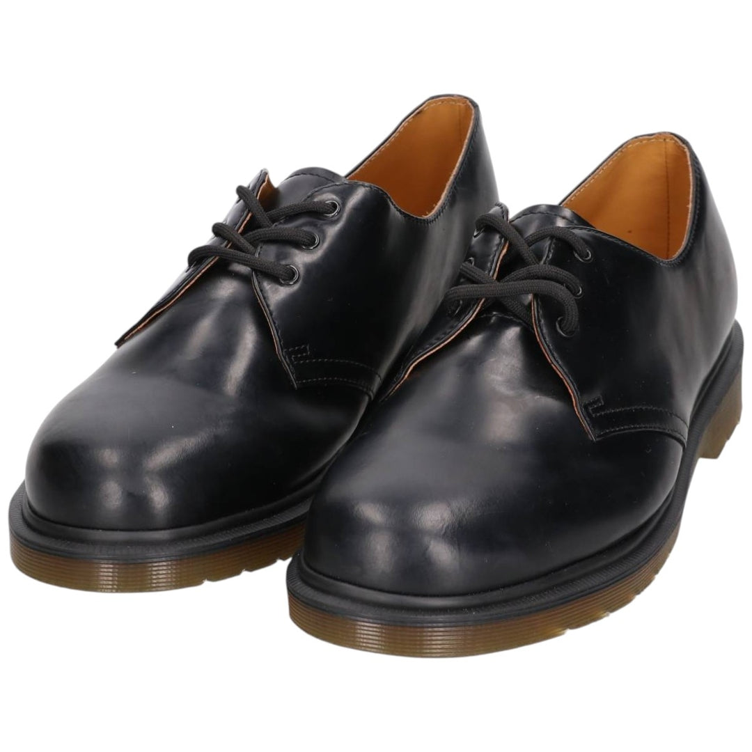 Dr. Martens 1461 3-Eye Shoes, Size 8 Men's 27.0cm genuine leather black type Vintage Second Hand