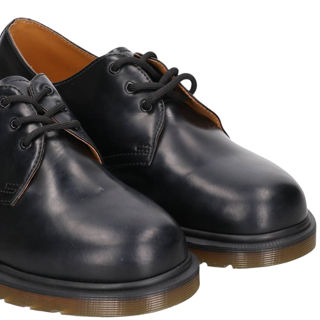 Dr. Martens 1461 3-Eye Shoes, Size 8 Men's 27.0cm genuine leather black type Vintage Second Hand