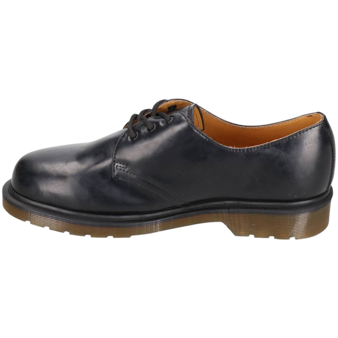 Dr. Martens 1461 3-Eye Shoes, Size 8 Men's 27.0cm genuine leather black type Vintage Second Hand