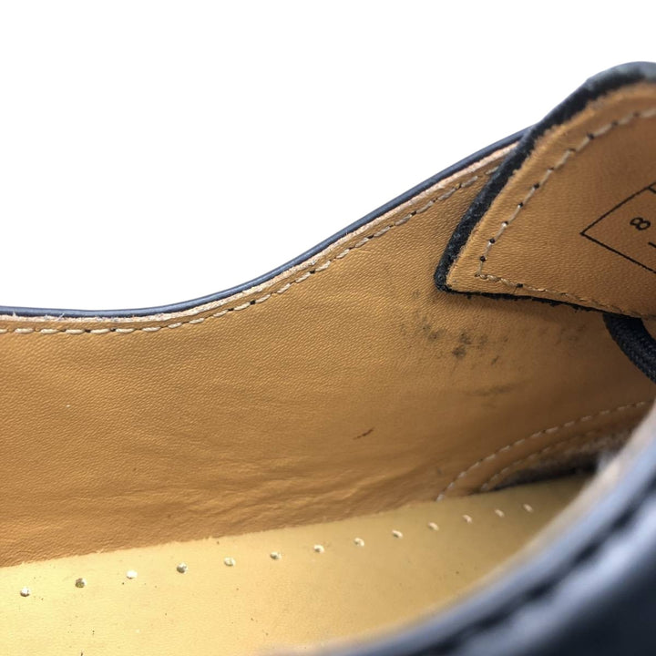 Dr. Martens 1461 3-Eye Shoes, Size 8 Men's 27.0cm genuine leather black type Vintage Second Hand