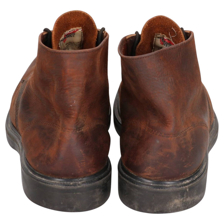 2000s Red Wing 452 Work Boots, Made in USA, Size 10 1/2D Men's 28.5cm genuine leather brown type Vintage Second Hand
