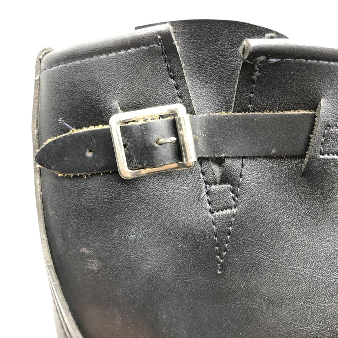 Steel Toe Engineer Boots, Made in USA, Size 8, Men's, 10.2" (equivalent) /saa014450 Men's 26.0cm genuine leather black type Vintage Second Hand